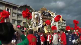 2017年山田町秋祭り 北山田 西山田