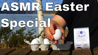 ASMR Easter Special | Fazer Mignon Egg + ASMR lake sounds | ASMR Savage Eating NO TALKING