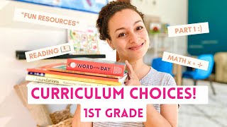 Our rising first grader's curriculum! Curriculum picks for 1st grade