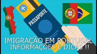 COMO PASSAR NA IMIGRAÇÃO EM PORTUGAL | INFORMAÇÕES E DICAS