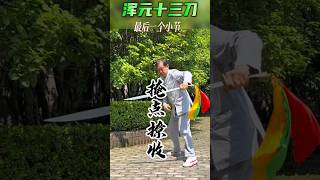 馬老師演示渾元十三刀第十三刀最後一個小節 掩點撩收 #马保国 #馬保國 #渾元十三刀 #中国功夫 #高手 #武术 #功夫 #生活 #健身 #傳統功夫 #kungfu