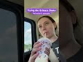 Trying the GRIMACE shake 😈 #grimace #grimaceshake #mcdonalds #review