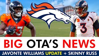 MAJOR Javonte Williams Injury News From Broncos OTAs + Takeaways Ft. Russell Wilson & Kickers Tryout