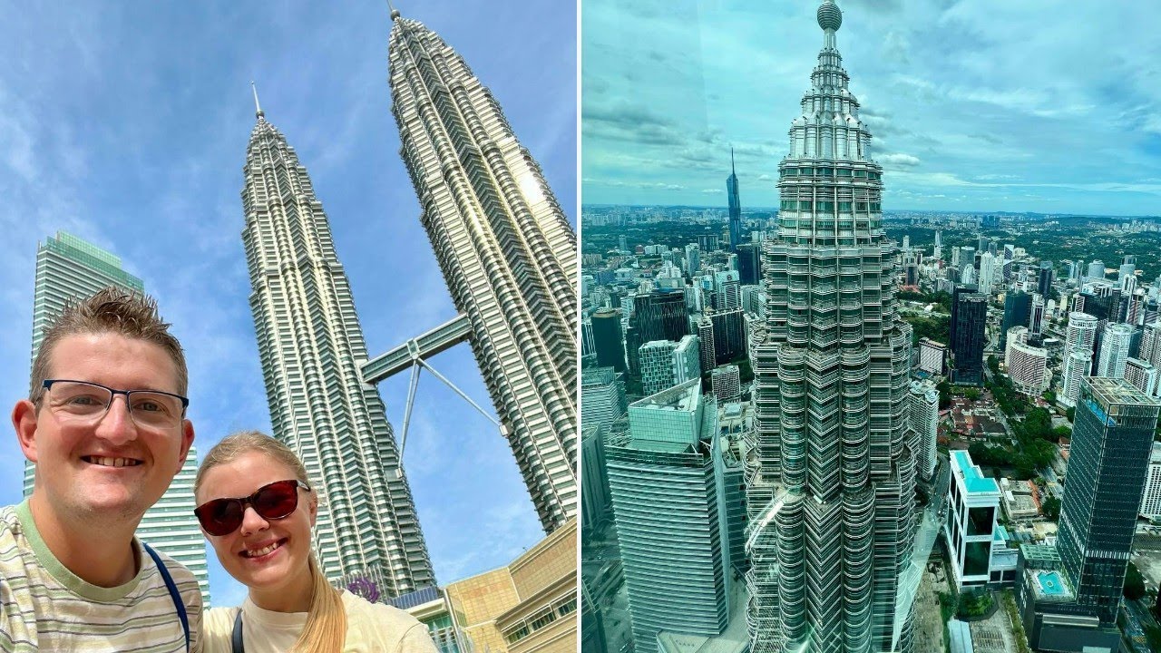 We Went Up The Petronas Towers In Kuala Lumpur - Amazing Views! - YouTube