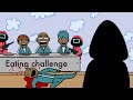 SQUID GAME but eating challenge