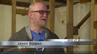 Reedsburg, WI flood recovery planning, from WKOW