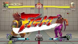 USF4 ABV2 (Blanka) Master vs El Fuerte