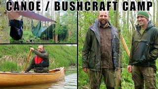 Bushcraft Camp & Canoe Trip in Kent