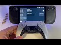 How to connect PS5 dualsense controller to Steam Deck - can you use adaptive triggers?