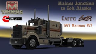 Haines Junction to Tok Alaska in a Marmon P57