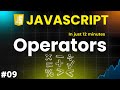 Master JavaScript Operators in 12 Minutes (From Basics to Advanced)