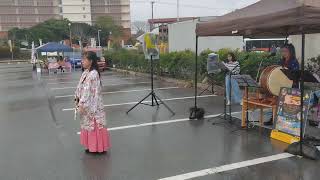 1月19日(日)南城市役所駐車場飯フェスライブです(^^)/！｢音結び｣さんの演奏です(^^)/！🤩