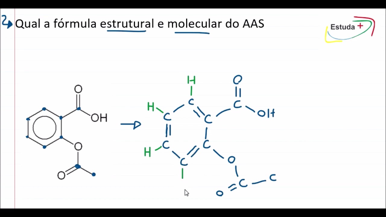 Qual A Fórmula Estrutural E Molecular Do AAS - YouTube