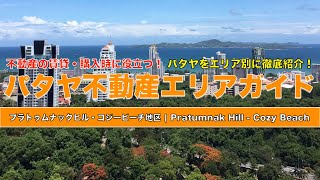 タイ移住ならパタヤ！おすすめの人気エリアを徹底紹介③ - １プラタムナックヒル・コジービーチ周辺地区