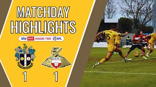 HIGHLIGHTS Sutton United 1-1 Doncaster Rovers 03/02/2024 EFL2