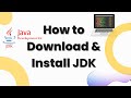 How to Download & Install JDK (Java Development Kit ).