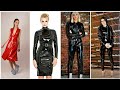 Fabulous and stylish leather fashion for women #leather #latex