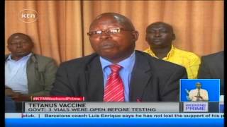 The tetanus immunization campaign in the country is safe experts say