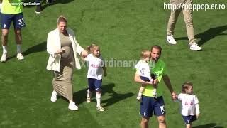 Harry Kane's Family,Kane's Last day at Tottenham Hotspur Stadium,Lap of Appreciation 20230520