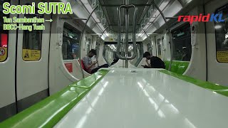 KL Monorail Line | RapidKL Scomi SUTRA - 22 - Tun Sambanthan → BBCC-Hang Tuah