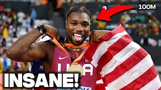 What Noah Lyles JUST DID In This 100m Race is INSANE!