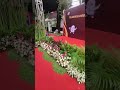 dekorasi mini garden outdoor untuk acara kpu pusat