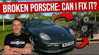 Engine swap project commences! Can an hobbyist mechanic fix a bore scored Porsche?