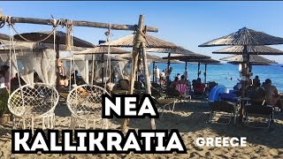 A trip to Halkidiki NEA KALLIKRATEIA village. BEACHES #travel #trip #beach