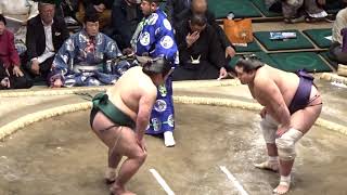 【大相撲初場所2020】14日目 照ノ富士×錦木 幕内の取り組み  両国国技館 Grand Sumo Tournament 2020/01/25　力士【HD】