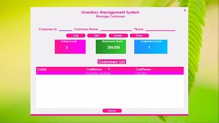 Vb.Net Full Project(Inventory Management System)