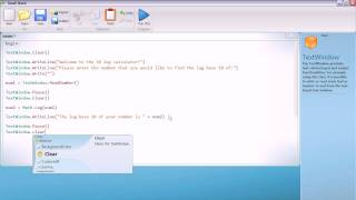 Small Basic Tutorial 7 - Logarithm calculator