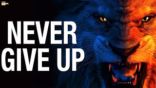NEVER GIVE UP 💪🏻 Powerful motivation ‘you must never give up!’... I won’t.