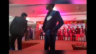 ||SHMC Aligarh|| freshers ramp walk 😎 #stategovernmenthomoeopathicmedicalcollegealigarh