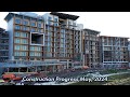 Polynesian DVC Tower Construction Progress May 2024 | Pool and Spa | Walt Disney World