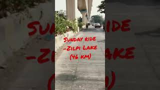 Cycling to Zilpi Lake, Nagpur (46km) #shorts