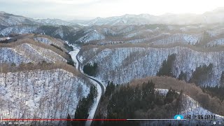 とうほくドローンeye／おくのほそ道編（１７）尾花沢／高山森々（こうざんしんしん）