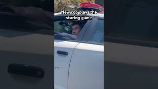 COP PLAYS STARING GAME: Which is my favorite game #copwatch #police #hollywood