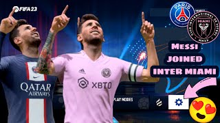 FIFA 23 - How To Transfer Messi To Inter Miami | Digital Footballer | 4K HDR