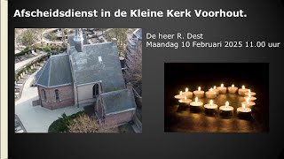 Live uitzending De Kleine Kerk Voorhout PKN