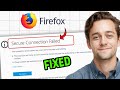 How to Fix the “Firefox Secure Connection Failed” Error – 2026 Easy Solution ✅