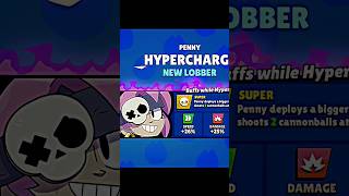 Penny's new hypercharge #brawlstars #supercell #penny #soloshowdown #hypercharge