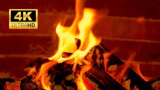 🔥 4K Fireplace Ambience (24/7 NO MUSIC). Fireplace with Burning Logs and Crackling Fire Sounds #3