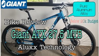 Bike Review: Giant ATX 27.5 Aluxx Technology