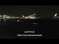 【羽田空港着陸大幅遅延／機長アナウンス・caアナウンス】日本航空130便、大阪伊丹空港→羽田空港 delayed due to thunderstorms