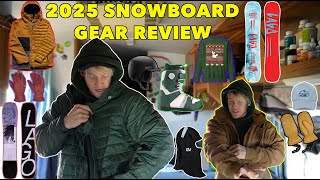 My 2025 Snowboard Gear \u0026 Setup Review! (NEW SPONSORS!)