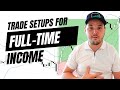 The 2 Trade Setups That Make Me A Full-Time Income