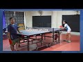 Table Tennis Practice Match: Arhaan vs Ira (June 2024)