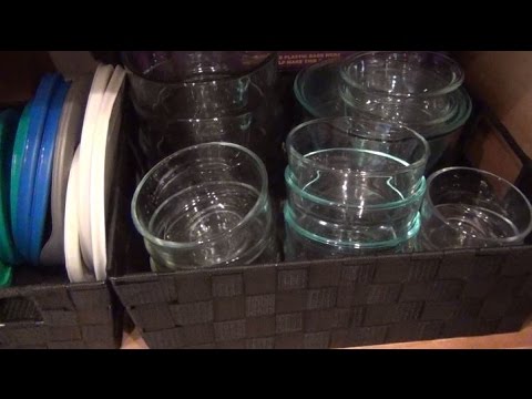 Kitchen Cupboards Organization Part I Youtube