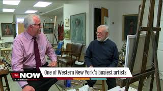 At age 92 he's one of WNY's busiest artists