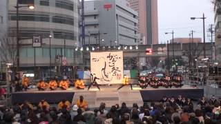 2014 3 16 浜松がんこ祭(浜よさ)　ヤマハ会場　ファイナル　天狗ぅ